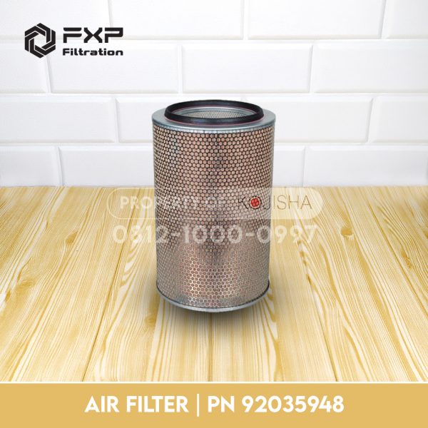 Air Filter Ingersoll Rand PN 92035948